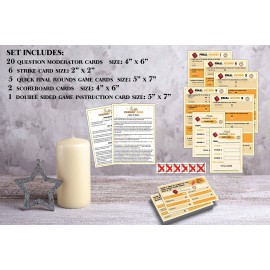 SJ03 Christian Bible Family Feud-Style Game Night - Bible Trivia, Church Group Game - Cards Included SJ03 Christian Bible Family Feud-Style Game Night - Bible Trivia, Church Group Game - Cards Included