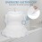SetSail Bath Pillow, Relaxing Bath Pillows for Tub Neck and Back Support Soft 4D Breathable Air Mesh Ergonomic Bathtub Pillow with 6 Strong Suction Cups and Hook Luxury Bathroom Accessories,White