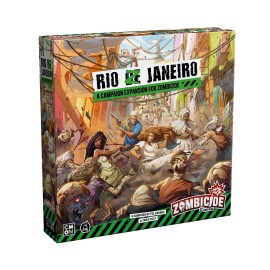 Zombicide: Rio Z Janeiro Board Game Expansion - Carnaval-Themed Zombies & New Campaign! Cooperative Tabletop Miniatures Strategy Game, Ages 14+, 1-6 Players, 1 Hour Playtime, Made by CMON Zombicide: Rio Z Janeiro Board Game Expansion - Carnaval-Themed Zombies & New Campaign! Cooperative Tabletop Miniatures Strategy Game, Ages 14+, 1-6 Players, 1 Hour Playtime, Made by CMON