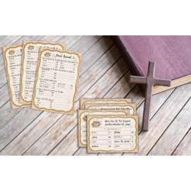 Bible Trivia Game: Family Feud Quiz for Church Groups & Community Parties - Includes 300+ Questions