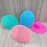 Silicone Facial Cleansing Brush - 4 Pack Face Scrubber & Exfoliator for Deep Cleaning, Soft Brush, Blackhead & Acne Pore Care