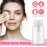 3 Pack Push Down Pump Dispenser Empty Push Top Bottles Containers for Nail Polish Makeup Remover Micellar Water Facial Toner 6.7oz/200ML