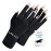 SAVILAND UV Gloves for Gel Manicures: Professional UPF200+ UV Nail Gloves U V Light Fingerless Glove Anti UVA & UVB 999+ Glove for Gel Nail Lamp (Black)