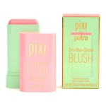 Pixi On-the-Glow Blush - Fleur, Hydrating Tinted Moisture Blush Stick with Ginseng, Aloe Vera & Fruit Extracts, For Cheeks & Lips, 19g / 0.6oz, Paraben-Free