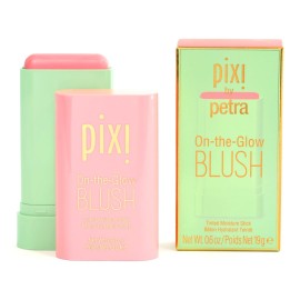 Pixi On-the-Glow Blush - Fleur, Hydrating Tinted Moisture Blush Stick with Ginseng, Aloe Vera & Fruit Extracts, For Cheeks & Lips, 19g / 0.6oz, Paraben-Free Pixi On-the-Glow Blush - Fleur, Hydrating Tinted Moisture Blush Stick with Ginseng, Aloe Vera & Fruit Extracts, For Cheeks & Lips, 19g / 0.6oz, Paraben-Free