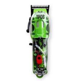 TPOB Slime 2 Barber Hair Clippers Trimmer Shaver Set for Men with Matte Green Case and X Fade Blade TPOB Slime 2 Barber Hair Clippers Trimmer Shaver Set for Men with Matte Green Case and X Fade Blade