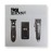 TPOB Slime 2 Black Clipper Trimmer Shaver Set Barber Hair Clippers for Men 6800 RPM with Rubber Case