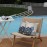 Blue and Gray Floral Pillow Covers 18x18 Set of 2 Outdoor Waterproof White Colored Decorative Throw Pillows Summer Pillowcase Polyester Cushion Case Decor for Couch Patio Funiture Garden Porch 01B18