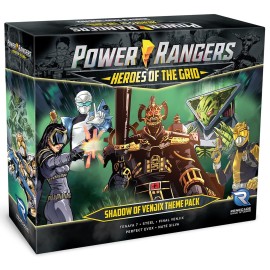 Renegade Game Studios Power Rangers Heroes of The Grid: Shadow of Venjix Theme Pack - Expansion, New Cards & Bosses, RPG for 2-5 Players, 45-60 Mins, Ages 14+ Renegade Game Studios Power Rangers Heroes of The Grid: Shadow of Venjix Theme Pack - Expansion, New Cards & Bosses, RPG for 2-5 Players, 45-60 Mins, Ages 14+