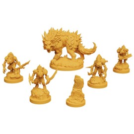 Godtear Fenra, Wolf of The End Times & Chainless Curs Champions Set Godtear Fenra, Wolf of The End Times & Chainless Curs Champions Set