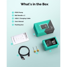 ETENWOLF Electric Ball Pump Inflation & Deflation 2-17 PSI, Basketball Pump with Precise Pressure Gauge, Rechargeable Air Pump for Balls, Soccer Ball Air Pump ETENWOLF Electric Ball Pump Inflation & Deflation 2-17 PSI, Basketball Pump with Precise Pressure Gauge, Rechargeable Air Pump for Balls, Soccer Ball Air Pump