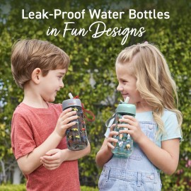 Bentgo Kids Water Bottle - Leak-Proof, Durable Tritan, BPA-Free 15 oz. Cup for Kids/Toddlers Ages 3+, Safe Sip Spout, Carrying Handle, & Dishwasher Safe for School, Sports, Daycare & Camp (Trucks) Bentgo Kids Water Bottle - Leak-Proof, Durable Tritan, BPA-Free 15 oz. Cup for Kids/Toddlers Ages 3+, Safe Sip Spout, Carrying Handle, & Dishwasher Safe for School, Sports, Daycare & Camp (Trucks)