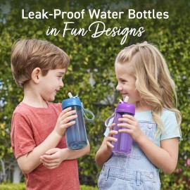 Bentgo Kids Water Bottle - Leak-Proof, Durable Tritan, BPA-Free 15 oz. Cup for Kids/Toddlers Ages 3+, Safe Sip Spout, Carrying Handle, & Dishwasher Safe for School, Sports, Daycare & Camp (Purple) Bentgo Kids Water Bottle - Leak-Proof, Durable Tritan, BPA-Free 15 oz. Cup for Kids/Toddlers Ages 3+, Safe Sip Spout, Carrying Handle, & Dishwasher Safe for School, Sports, Daycare & Camp (Purple)