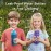 Bentgo Kids Water Bottle - Leak-Proof, Durable Tritan, BPA-Free 15 oz. Cup for Kids/Toddlers Ages 3+, Safe Sip Spout, Carrying Handle, & Dishwasher Safe for School, Sports, Daycare & Camp (Unicorn)