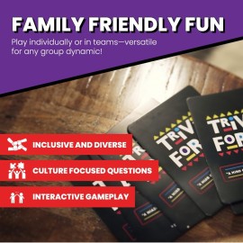 A Mind Game for The Culture | Trivia for Adults & Family Gatherings - Explore Entertainment, Music, Math & Black History | Activity for Black Business Month, Parties & Game Nights with Friends A Mind Game for The Culture | Trivia for Adults & Family Gatherings - Explore Entertainment, Music, Math & Black History | Activity for Black Business Month, Parties & Game Nights with Friends