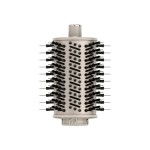 Shark FlexStyle Round Hot Air Brush Attachment for Blow Dryers, Hair Styling Tool for Straight, Wavy, Curly, and Coily Hair, Stone