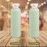 UMETASS 13.5oz Squeeze Bottles with Flip Cap, Refillable Plastic Travel Bottles for Creams, Lotion, Shampoo, Conditioner (2 Pcs)