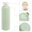 UMETASS 13.5oz Squeeze Bottles with Flip Cap, Refillable Plastic Travel Bottles for Creams, Lotion, Shampoo, Conditioner (2 Pcs)