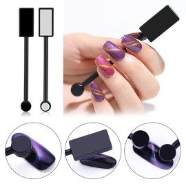 SILPECWEE 15Pcs Nail Magnet Set Cat Eye Gel Nail Polish Magnet Wand Magnetic Nail Polish Cat Eye Magnet for Nails Cat Eye Magnets Sticks Nail Design Tools Nail Art SILPECWEE 15Pcs Nail Magnet Set Cat Eye Gel Nail Polish Magnet Wand Magnetic Nail Polish Cat Eye Magnet for Nails Cat Eye Magnets Sticks Nail Design Tools Nail Art