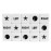 ZLIXING 15 Pcs Dice for Left Right Center Dice Game Prime Only Dice Family Board Games Accessories