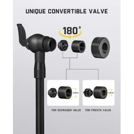 Fanttik Air Pump Hose Adapter, Extension Hose for Schrader and Presta Valve, 19.96\'\' Locking Tire Chuck Tube, VG8/8V1 Screw Thread Connection, Tire Inflator Universal, Suit for Car, Motorcycle, Bike Fanttik Air Pump Hose Adapter, Extension Hose for Schrader and Presta Valve, 19.96\'\' Locking Tire Chuck Tube, VG8/8V1 Screw Thread Connection, Tire Inflator Universal, Suit for Car, Motorcycle, Bike