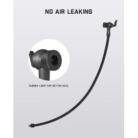 Fanttik Air Pump Hose Adapter, Extension Hose for Schrader and Presta Valve, 19.96\'\' Locking Tire Chuck Tube, VG8/8V1 Screw Thread Connection, Tire Inflator Universal, Suit for Car, Motorcycle, Bike Fanttik Air Pump Hose Adapter, Extension Hose for Schrader and Presta Valve, 19.96\'\' Locking Tire Chuck Tube, VG8/8V1 Screw Thread Connection, Tire Inflator Universal, Suit for Car, Motorcycle, Bike