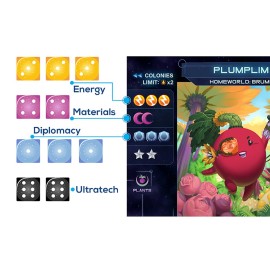 Asmadi Games One Deck Galaxy - Asmadi Games, Cooperative Card Game, A Whole Galaxy in One Deck, 1-2 Players, 30-60 Min, Ages 14+ Blue