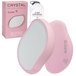 G.Liane Crystal Hair Eraser,Physical Glass Hair Removal,Reusable Nano Hair Remover Stone,Epilator for Women and Men,Soft Silky Skin (Pink)
