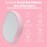 G.Liane Crystal Hair Eraser,Physical Glass Hair Removal,Reusable Nano Hair Remover Stone,Epilator for Women and Men,Soft Silky Skin (Pink)