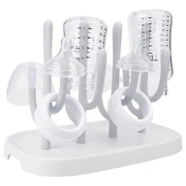 Baby Bottle Drying Rack, Space Saving Bottle Dryer Holder for Bottles, Nipples, Pump Parts, Cups Baby Bottle Drying Rack, Space Saving Bottle Dryer Holder for Bottles, Nipples, Pump Parts, Cups