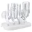 Baby Bottle Drying Rack, Space Saving Bottle Dryer Holder for Bottles, Nipples, Pump Parts, Cups