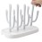 Baby Bottle Drying Rack, Space Saving Bottle Dryer Holder for Bottles, Nipples, Pump Parts, Cups