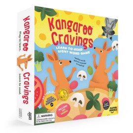 Kangaroo Cravings Learn to Read 300 High-Frequency Sight Words Board Game - Fun Learning Resource & Word Game for Kids Ages 4-9 - Parent & Teacher Must Haves for Preschool, Kindergarten, 1st-3rd Grade Kangaroo Cravings Learn to Read 300 High-Frequency Sight Words Board Game - Fun Learning Resource & Word Game for Kids Ages 4-9 - Parent & Teacher Must Haves for Preschool, Kindergarten, 1st-3rd Grade