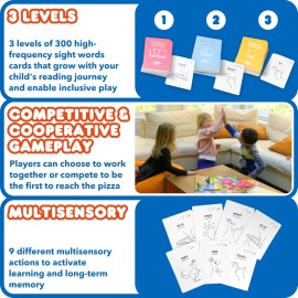 Kangaroo Cravings Learn to Read 300 High-Frequency Sight Words Board Game - Fun Learning Resource & Word Game for Kids Ages 4-9 - Parent & Teacher Must Haves for Preschool, Kindergarten, 1st-3rd Grade Kangaroo Cravings Learn to Read 300 High-Frequency Sight Words Board Game - Fun Learning Resource & Word Game for Kids Ages 4-9 - Parent & Teacher Must Haves for Preschool, Kindergarten, 1st-3rd Grade