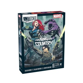 Unmatched: Marvel - for King and Country - Strategy Fighting Superhero Game for Family, Teens & Adults by Restoration Games