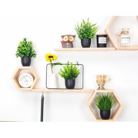 Der Rose Fake Plants 4 Packs Artificial Plants Small Faux Plants Black Bathroom Accessories for Bathroom Home Office Desk Decor Indoor Der Rose Fake Plants 4 Packs Artificial Plants Small Faux Plants Black Bathroom Accessories for Bathroom Home Office Desk Decor Indoor