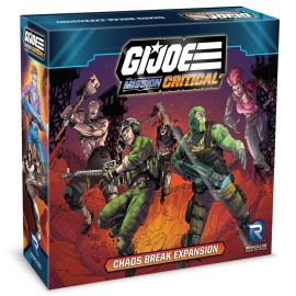 Renegade Game Studios G.I. Joe Mission Critical: Chaos Break Expansion - RPG Game, Dreadnoks Biker Gang, Ages 14+, 2-5 Players, 45-60 Min