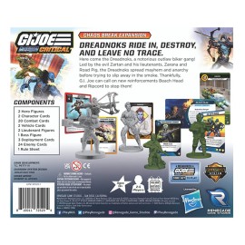Renegade Game Studios G.I. Joe Mission Critical: Chaos Break Expansion - RPG Game, Dreadnoks Biker Gang, Ages 14+, 2-5 Players, 45-60 Min