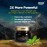 WOW Life Science Pure Himalayan Shilajit/Shilajeet Resin Powered by Ashwagandha - 20g | Guaranteed 75%+ Fulvic Acid | Enhance Strength, Stamina & Immunity | Contains Lab Certificate