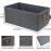 Pack of 3 Large Capacity Storage Bins Closet Organizer System, Sturdy Foldable Storage Boxes for Organizing Clothing, Sheets, Toys, Books - Shelf Organizer Shelves Basket Storage Bin