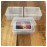 PRODUCT80 3 PACK BitsBins Card Case for UNO, Holds Full Deck of Game Cards or Up To 142 Playing Cards in Deck Box, Snap Top Lid (3 Pack)