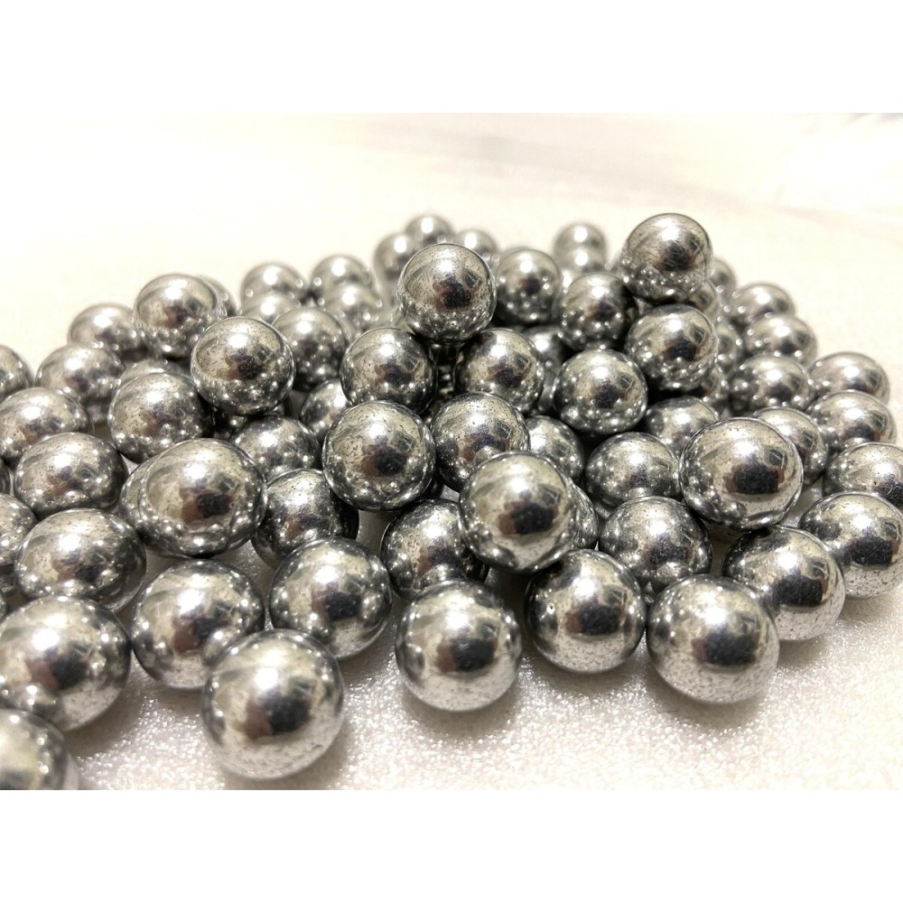 Alien Play 100 X 43 Cal Aluminum Balls for Self Defense and Target Practice, Solid Hard .43 Caliber Ammo Projectiles Paintball Fit for T4E Walther PPQ/ TPM1 and Glock17/G17 (Silver) Alien Play 100 X 43 Cal Aluminum Balls for Self Defense and Target Practice, Solid Hard .43 Caliber Ammo Projectiles Paintball Fit for T4E Walther PPQ/ TPM1 and Glock17/G17 (Silver)