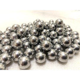 Alien Play 100 X 43 Cal Aluminum Balls for Self Defense and Target Practice, Solid Hard .43 Caliber Ammo Projectiles Paintball Fit for T4E Walther PPQ/ TPM1 and Glock17/G17 (Silver) Alien Play 100 X 43 Cal Aluminum Balls for Self Defense and Target Practice, Solid Hard .43 Caliber Ammo Projectiles Paintball Fit for T4E Walther PPQ/ TPM1 and Glock17/G17 (Silver)