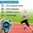 MUSHPORT Stopwatch Timer Only Stopwatch Mode, ON/Off Silent Simple Operation, Without Clock Date Countdown, Digital Stop Watch for Sports Kids Coaches Swimming Running, Blue