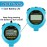 MUSHPORT Stopwatch Timer Only Stopwatch Mode, ON/Off Silent Simple Operation, Without Clock Date Countdown, Digital Stop Watch for Sports Kids Coaches Swimming Running, Blue