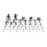 Power Rangers Roleplaying Game: Standee Pack 1 -,191 Full Color Standees - Standees for Threats, NPCs, and Player Characters 28 Plastic Bases, RPG Accessory