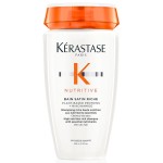 KRASTASE Nutritive Bain Satin Riche Shampoo, Cleanses & Strengthens Against Dryness, Adds Softness, Shine & Nourishment with Plant-Based Proteins & Niacinamide for Medium to Thick to Dry Hair