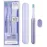 Aquasonic Icon ADA-Accepted Rechargeable Toothbrush | Magnetic Holder & Slim Travel Case | 2 Brushing Modes & Smart Timers | Gentle Micro-Vibrations (Lilac)