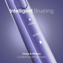 Aquasonic Icon ADA-Accepted Rechargeable Toothbrush | Magnetic Holder & Slim Travel Case | 2 Brushing Modes & Smart Timers | Gentle Micro-Vibrations (Lilac) Aquasonic Icon ADA-Accepted Rechargeable Toothbrush | Magnetic Holder & Slim Travel Case | 2 Brushing Modes & Smart Timers | Gentle Micro-Vibrations (Lilac)