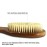 ICANdOIT-17.71Inch Natural Boar Bristles Anti-Slip Long Handle Bath Brush,Bent Handle Shower Scrubber for Exfoliating,Shower Back Brush,Exfoliation Set with Pumice Stone (1 Pack)